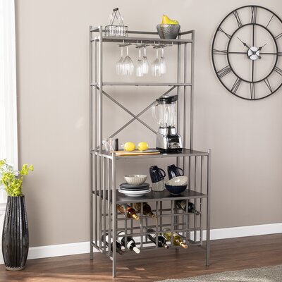 Baker S Racks You Ll Love In 2019 Wayfair   Anneliese Iron Baker's Rack 